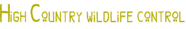 high country wildlife control
